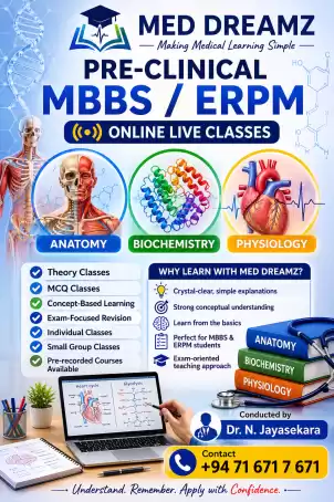 Anatomy, Physiology, Biochemistry online classes