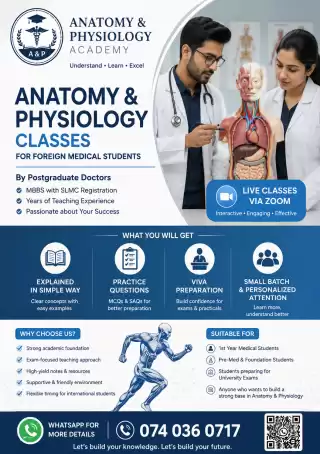 Anatomy / physiology for international medical students