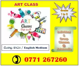 Art Class for Primary Classes