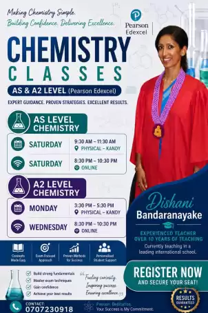 AS/AL Chemistry and Biology ,EDEXCEL,Cambridge ,AQA,OCR