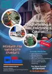 Basic Arduino and Electronic Course || For Pre Undergraduate Students and Undergraduate Students In Sinhala Medium