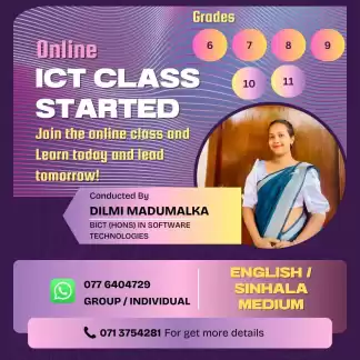Best Class for O/L ICT, Grade 6 -11