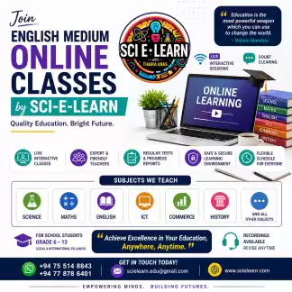 BEST ONLINE CLASSES by Tharika Anas
