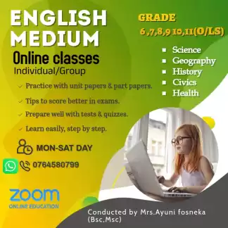 Best Online English Medium classes