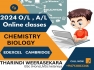 Biology and Chemistry Edexcel and Cambridge Online classes 
