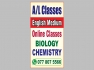 Biology and chemistry (Tamil/English medium)