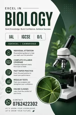 BIOLOGY CLASSES