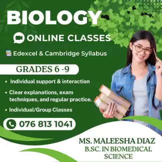 BIOLOGY CLASSES - EDEXCEL/CAMBRIDGE