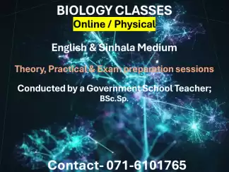 BIOLOGY Classes- Online & Physical