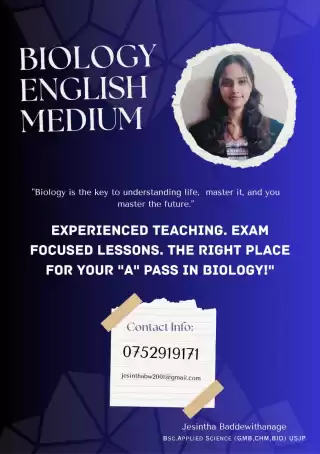 Biology ENGLISH MEDIUM
