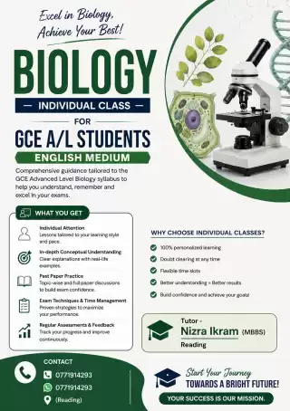 BIOLOGY ENGLISH MEDIUM AL