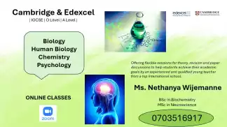 Biology | Human Biology | Chemistry | Psychology (O Level & A Level)