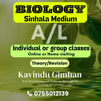 Biology Theory and Revision(UG-university of Colombo) Biology Theory and Revision(UG-university of Colombo)