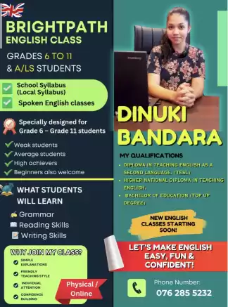 BRIGHTPATH ENGLISH CLASS