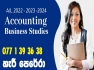 BS & Accounting for GCE A/L