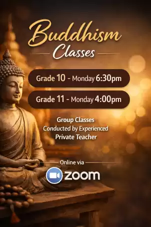 Buddhism Class- Online