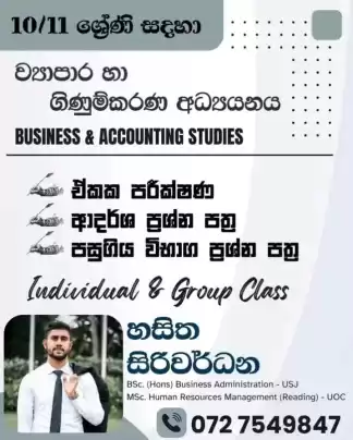 Business & Accounting Studies