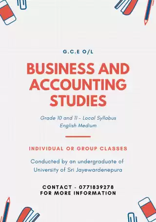 Business and Accounting Studies