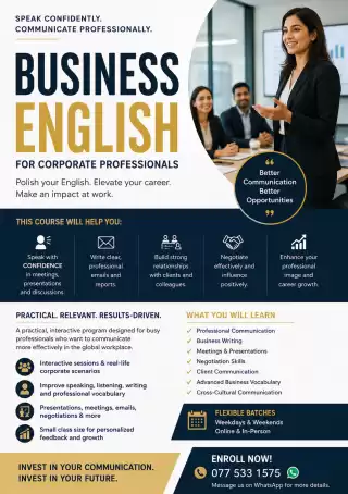 BUSINESS ENGLISH COACHING