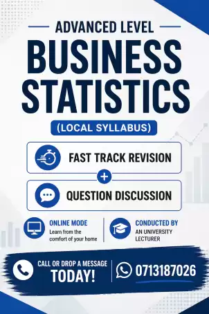 Business Statistics for Advanced Level