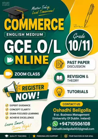 Business Studies and accounting- English medium