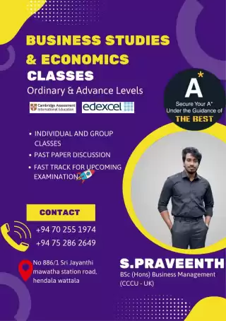 Business Studies and Economics Classes