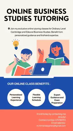 Business Studies Cambridge Ordinary Level