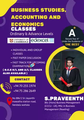 Business Studies , Economics and Accounting