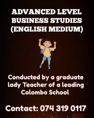 Business Studies English Medium