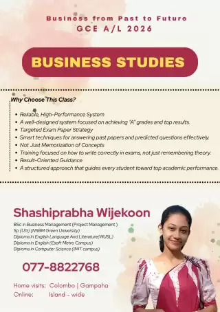Business Studies For ALs