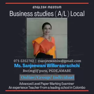 Business Studies Local A/L