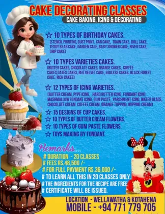 Cake Decorating Classes