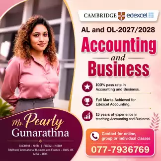 Cambridge and Edexcel Accounting and Business