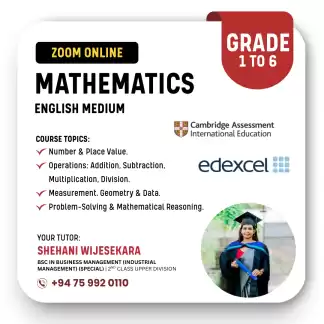 Cambridge and Edexcel Mathematics - ONLINE