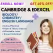 CAMBRIDGE AND EDEXCEL O LEVEL CLASSES  CONDUCTED BY AN EXPERIENCED TEACHER