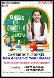 Cambridge and EDEXEL syllabuses