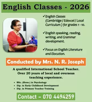 CAMBRIDGE AND LOCAL CURRICULUM ENGLISH CLASSES