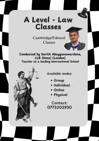Cambridge/Edexcel A Level Law classes