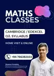 Cambridge/ Edexcel maths classes home visit