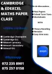Cambridge & Edexcel Maths Paper Classes