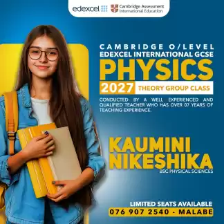 Cambridge / Edexcel O/L Physics 2027 – Group Class