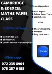 Cambridge & Edexcel OL Maths Paper Class