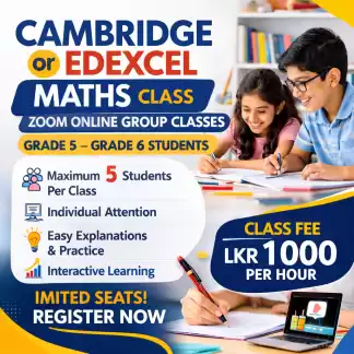 Cambridge & Edexcel Online Classes
