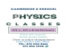 Cambridge & EdExcel Physics Classes 