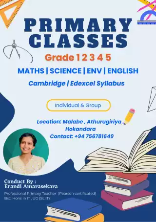 Cambridge | Edexcel Primary Classes