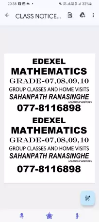 Cambridge/Edexcell Mathematics