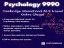 Cambridge International AS and A Level Psychology (9990)