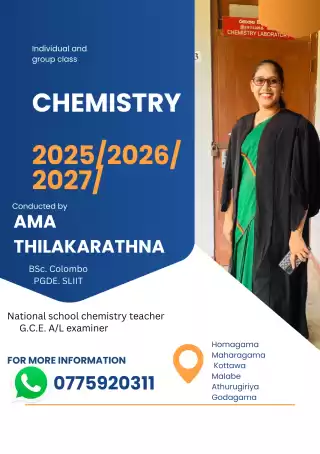 Chemistry 2025/2026/2027 Chemistry 2025/2026/2027