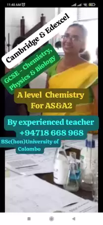 Chemistry A level Edexcel and AQA GCSE