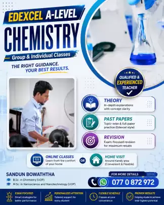 Chemistry - Edexcel and Cambridge AL And OL